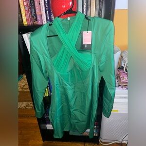 Green pretty little thing suit dress